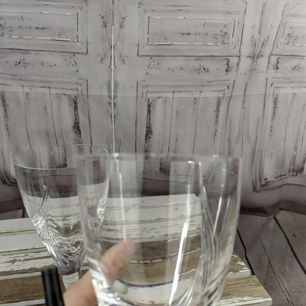 Set wine‎ champagne glasses dinner serving flutes